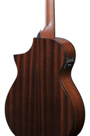 Ibanez AEWC16QATKH Acoustic Guitar (Transparent Black Sunburst High Gloss)