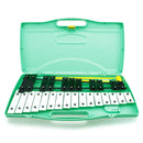 Angel AG27NG/GR Glockenspiel 27 notes (barres noires et blanches, vert)