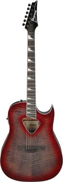 Guitare acoustique Ibanez ALT50FARDB (Rouge Doom Burst brillant)