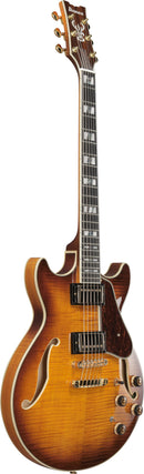 Ibanez AM153FMATT AM Artstar Semi-Hollow Electric Guitar (Antique Tobacco Burst)