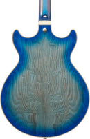 Ibanez AM93QAJBB AM Artcore Expressionist Semi-Hollow Electric Guitar (Jet Blue Burst)