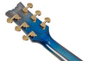 Ibanez AM93QAJBB AM Artcore Expressionist Semi-Hollow Electric Guitar (Jet Blue Burst)