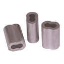 Manchon en aluminium pour câble métallique Burger AOS-316 - 3/16 po