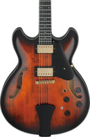 Ibanez ASH300TBC ASH Artstar Hollow Electric Guitar (Tobacco Brown)