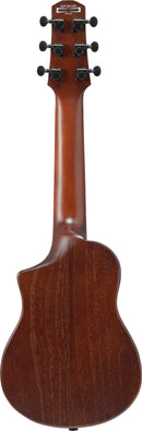 Guitare acoustique Ibanez AUP10NOLB à diapason court avec housse (Open Pore Light Brown Sunburst)