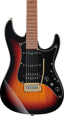 Guitare électrique Ibanez AZ2204AGTFB AZ Prestige (Tri Fade Burst Flat)