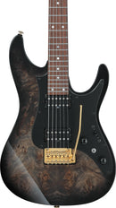 Guitare électrique Ibanez AZ41P1PBTGB AZ Premium (Gris transparent dégradé)