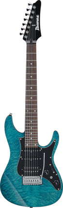 Guitare électrique Ibanez AZ447P1QMCOB AZ Premium 7 cordes (Cosmic Bluer)