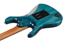Guitare électrique Ibanez AZ447P1QMCOB AZ Premium 7 cordes (Cosmic Bluer)