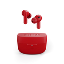 Urbanista ATLANTA True Wireless avec écouteurs hybrides à suppression active du bruit (rouge vif)