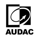 Audac CP45RCA/B RCA Connection Plate (Black) - 45 x 45mm