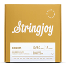 Stringjoy SJ-BB1024 12 Acoustic Guitar Strings Extra Light - 10-50