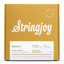 Stringjoy SJ-BB1125 Acoustic Guitar Strings Super Light - 11-52