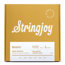 Stringjoy SJ-BB1152 Acoustic Guitar Strings Super Light - 11-52