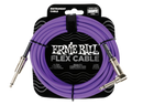Ernie Ball 6466EB Flex Instrument Cable (Purple) - 20ft