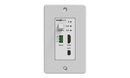 BZB Gear BG-EXHD-70UCWP-W 4K UHD 18Gbps HDBaseT HDMI/MDP/RS-232 Wall Plate Transmitter/Receiver Kit