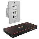 BZB Gear BG-EXHD-70UWP-W 4K UHD 18Gbps HDBaseT HDMI/MDP/KVM Wall Plate Transmitter/Receiver Kit