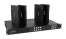 BZB Gear BG-UM44-100M-KIT 4x4 4K UHD HDMI/Audio Matrix Switcher Over HDBaseT