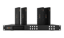 BZB Gear BG-UM44-100M-KIT 4x4 4K UHD HDMI/Audio Matrix Switcher Over HDBaseT