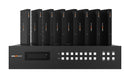 BZB Gear BG-UM88-100M-KIT 8x8 4K UHD HDMI/Audio Matrix Switcher Over HDBaseT