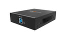 BZB Gear BG-USB3-LR100 4-Port USB 3.0 HDBaseT Extender Over Cat6/7 Cable with PoC/RS-232/FSYNC GPIO