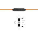 V-Moda FRZ-A-OR FORZA Android Orange In-Eard