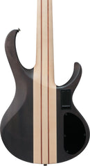 Ibanez BTB605LTGF BTB Standard Left-Handed 5-String Electric Bass (Transparent Gray Flat)