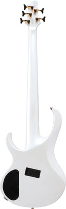 Ibanez BTB605MLMPWM BTB Bass Workshop 5 Strings Electric Bass Multiscale (Pearl White Matte)
