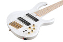 Ibanez BTB605MLMPWM BTB Bass Workshop 5 Strings Electric Bass Multiscale (Pearl White Matte)
