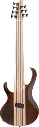 Ibanez BTB7MSNML BTB Bass Workshop 7 Strings Electric Bass Multiscale (Natural Mocha Low Gloss)