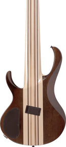 Ibanez BTB7MSNML BTB Bass Workshop 7 Strings Electric Bass Multiscale (Natural Mocha Low Gloss)