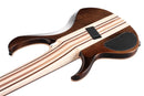 Ibanez BTB7MSNML BTB Bass Workshop 7 Strings Electric Bass Multiscale (Natural Mocha Low Gloss)