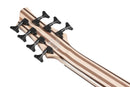 Ibanez BTB7MSNML BTB Bass Workshop 7 Strings Electric Bass Multiscale (Natural Mocha Low Gloss)
