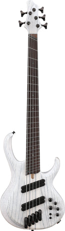 Basse électrique 5 cordes Ibanez BTB865MSTWF BTB Bass Workshop (blanc transparent mat)