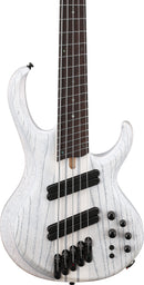 Basse électrique 5 cordes Ibanez BTB865MSTWF BTB Bass Workshop (blanc transparent mat)