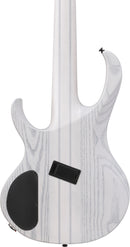 Basse électrique 5 cordes Ibanez BTB865MSTWF BTB Bass Workshop (blanc transparent mat)