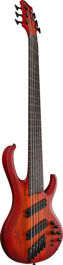 Basse électrique Ibanez BTB866MSBRF BTB Bass Workshop 6 cordes (Brown Topaz Burst Flat)