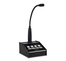 Glensound Beatrice PM1 Single Channel Paging Mic Includes Gooseneck Mic