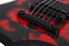 Schecter BERZERKER Wylde Audio Electric Guitar (Blood Skull)