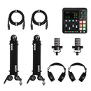 Rode Bundle For Podcasters (Black) - 2 Person
