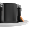 Audac CALI424II/W Safelatch 2-Way Ceiling Speaker With TwistFix Grill (White) - 4"