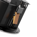 Audac CALI424II/W Safelatch 2-Way Ceiling Speaker With TwistFix Grill (White) - 4"