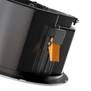 Audac CALI660II/W Safelatch 2-Way Ceiling Speaker With TwistFix Grill (White) - 6.5"