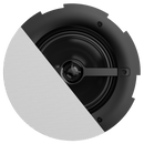 Audac CALI660II/W Safelatch 2-Way Ceiling Speaker With TwistFix Grill (White) - 6.5"