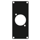 Caymon CASY103/B Blank Wall Plate