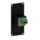 Caymon CASY121/B Female XLR to 3 Pin Terminal Wall Plate