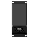 Caymon CASY123/B Angled Female XLR to 3 Pin Terminal Wall Plate