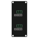 Caymon CASY138/B 2x3 Pin Terminal Block to 3 Pin Terminal Block Input Plate