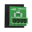 Caymon CASY143/B Angled Male SpeakON to 4 Pin Terminal Block Input Plate
