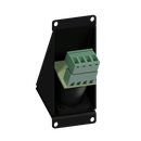 Caymon CASY143/B Angled Male SpeakON to 4 Pin Terminal Block Input Plate